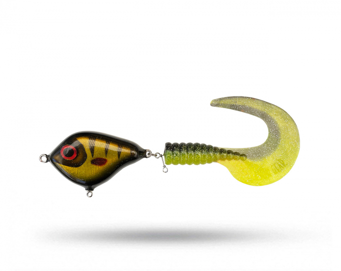 Pineslope Lures Drumstick Tail - Shadow Perch i gruppen Fiskedrag / Tailbeten hos Örebro Fiske & Outdoor AB (Pineslope Tail-Shadow P)